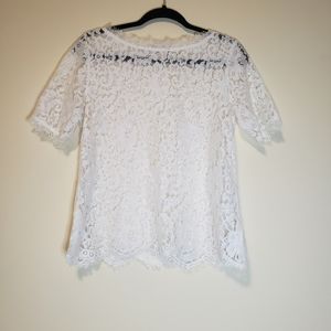 Anthropologie Vanessa Virginia Lace Top